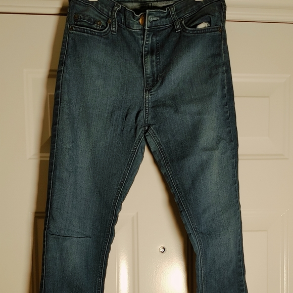 Free people high rise blue jeans size 27 - Picture 4 of 4